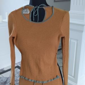 COPY - Rare Vintage Alvin Duskin 2 Pc Knit Dress S/XS